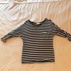 Striped shirt 3/4sleeve